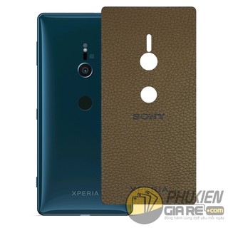 Miếng dán da Sony XZ2 da bò 100% (Made in Việt Nam)