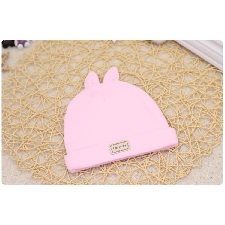 Set Mũ Kèm Yếm Sơ Sinh Chất Cotton Siêu Mềm