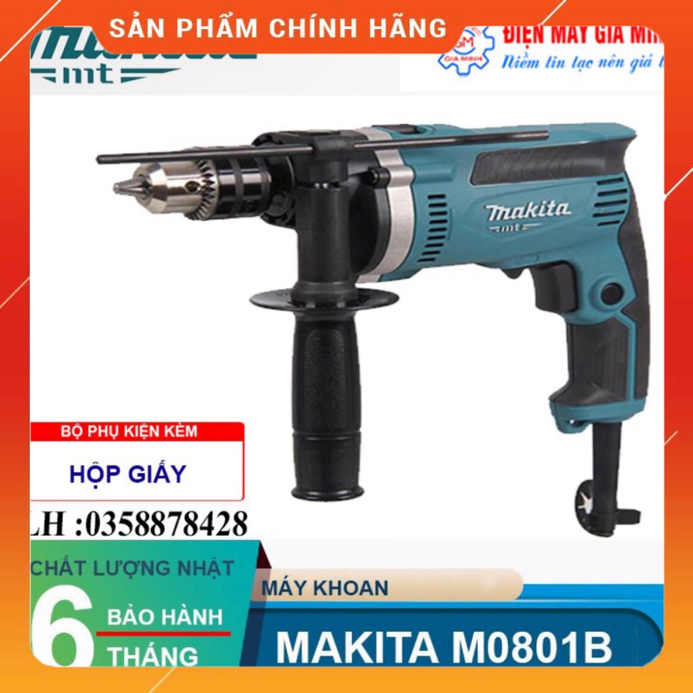 Máy khoan búa Makita M0801B 16mm - Dụng cụ điện chuyên nghiệp