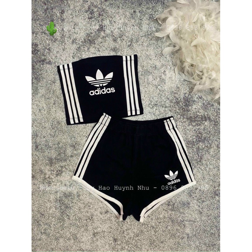 set kiểu áo ống in kèm quần in hiệu sang chảnh coton đẹp pc