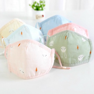 Khẩu trang xô cho bé có nút điều chỉnh dây đeo cho bé từ 5 tháng trở lên