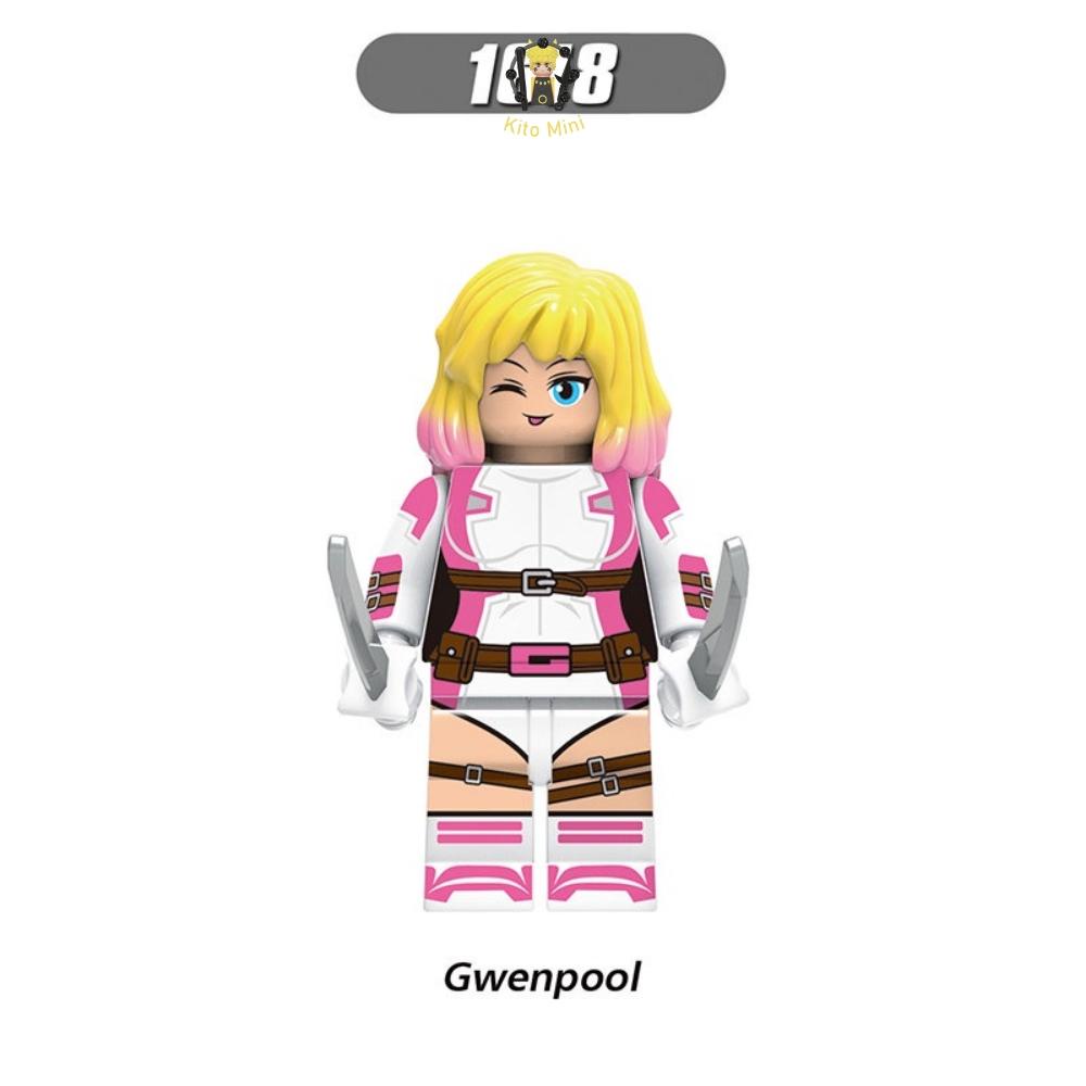 Minifigures Deadpool Marvel Lắp Ráp Mô Hình Nhân Vật Phim Truyện X0302