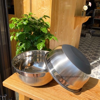 Âu tô bowl trộn bột đánh trứng salad dầy đẹp