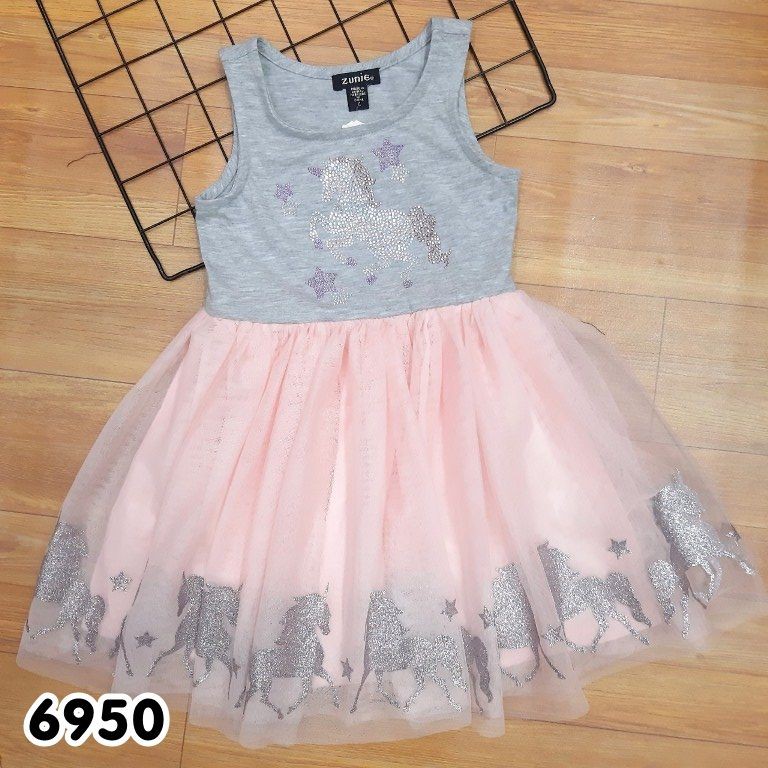 ĐẦM BÉ GÁI XÒE NHIỀU LỚP DỄ THƯƠNG ZUNIE CHO BÉ TỪ 13KG - 35KG (2)