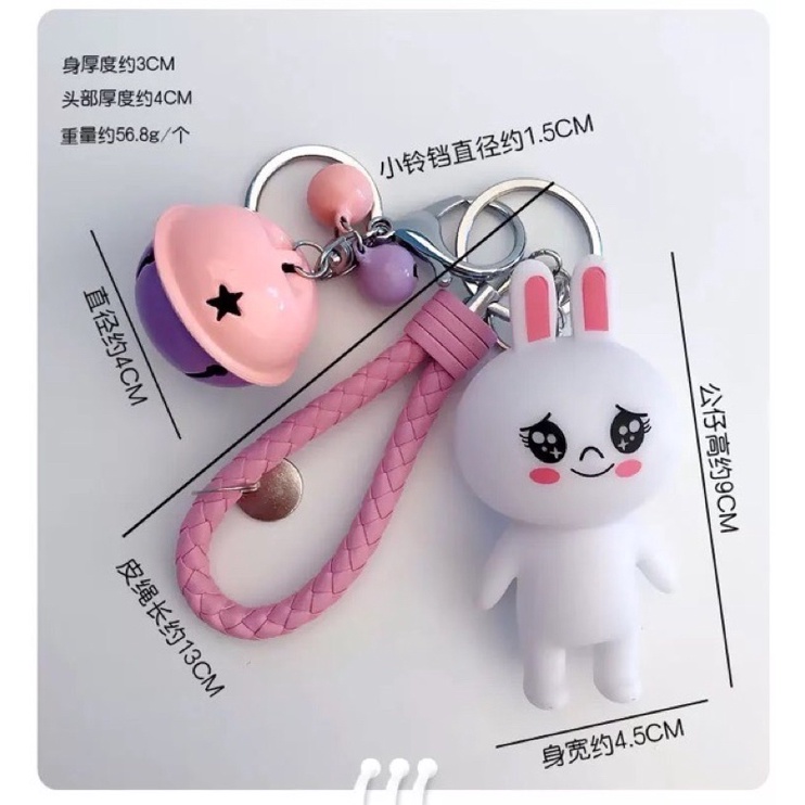 Móc Khoá Gấu Brown-Cony-Kakaotalk