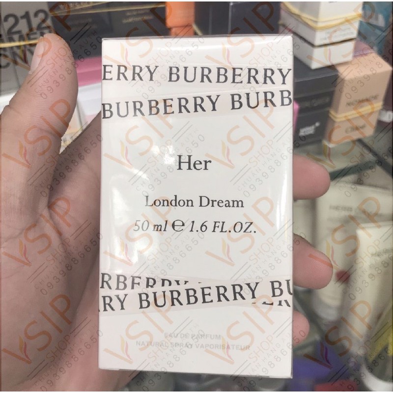 CHÍNH HÃNG - Nước hoa nữ Burberry Her London Dream EDP 50ml