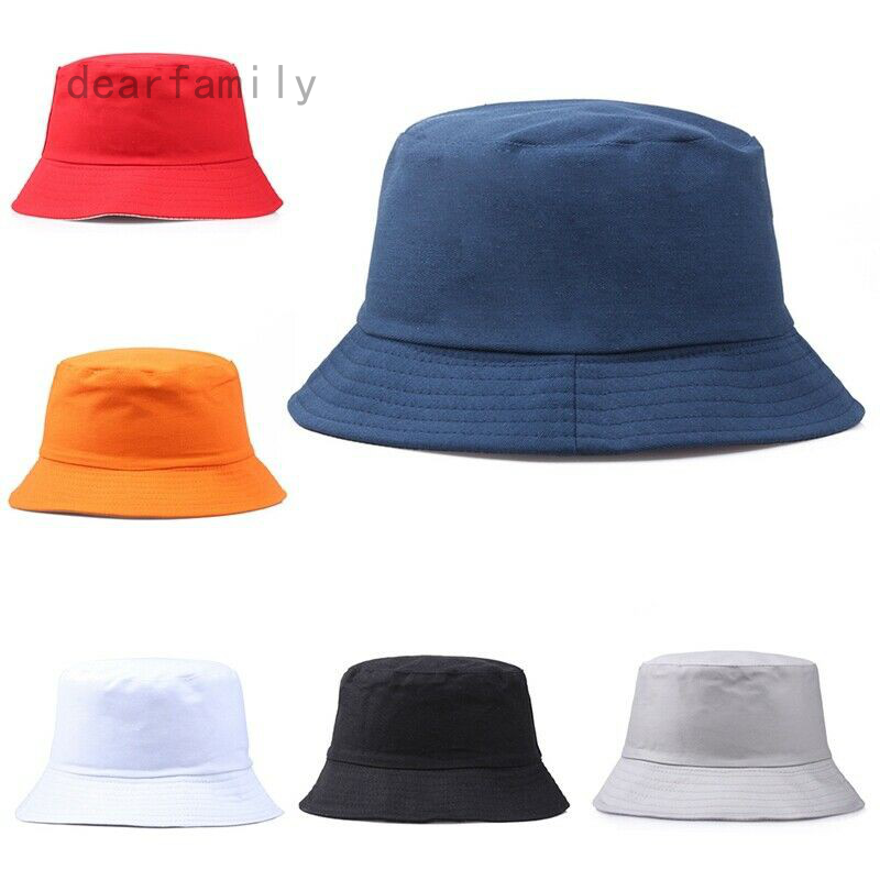 100% Cotton Adults Bucket Hat - Summer Fishing Fisher Beach Festival Sun Cap UK