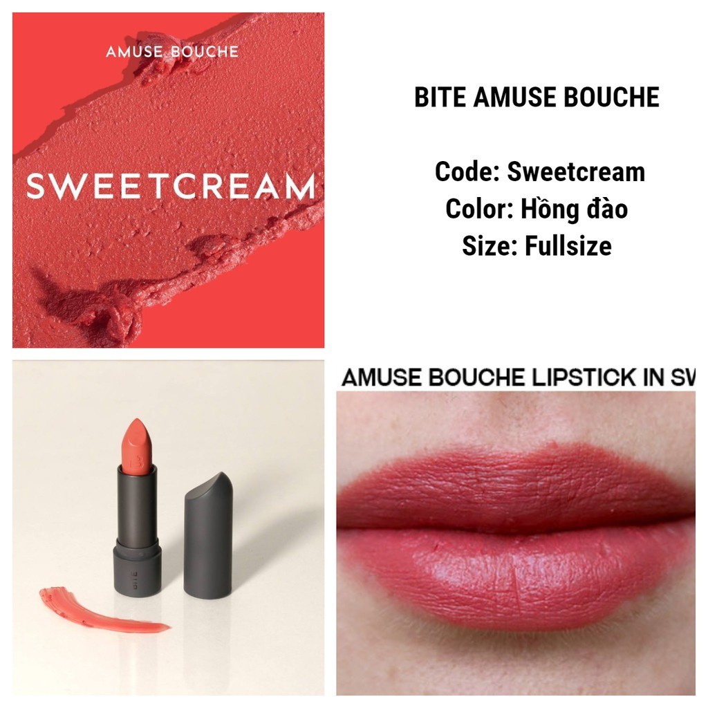 Son hữu cơ BITE BEAUTY Bite Amuse Bouche Lipstick