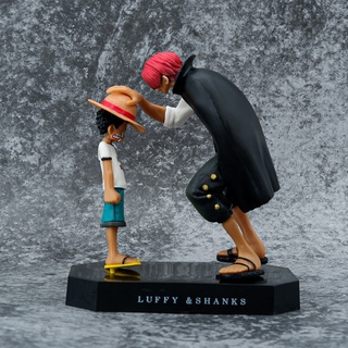 Mô Hình One Piece- Shanks Tóc Đỏ & Luffy