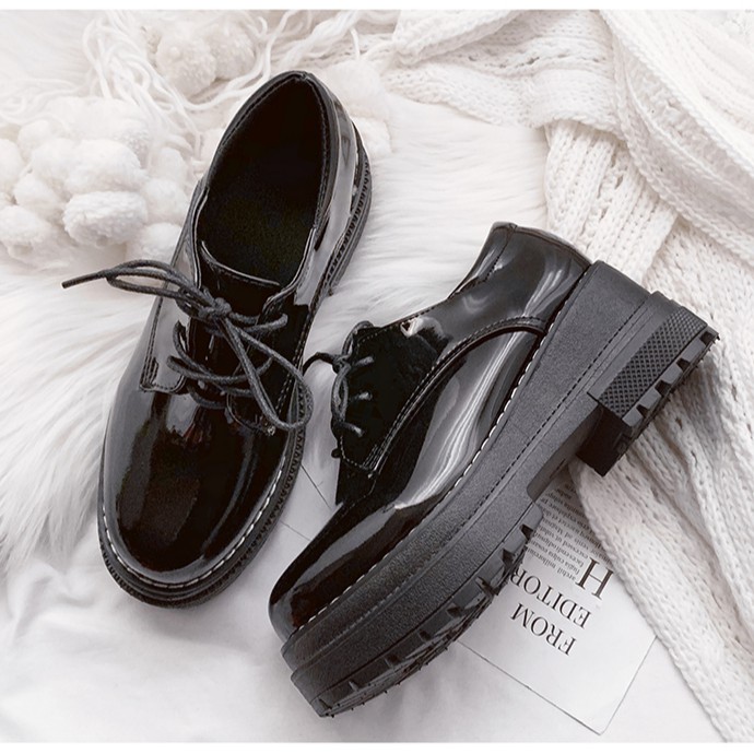 Giày Oxford Nữ Đế 6 phân Kiểu dáng châu Âu | BigBuy360 - bigbuy360.vn