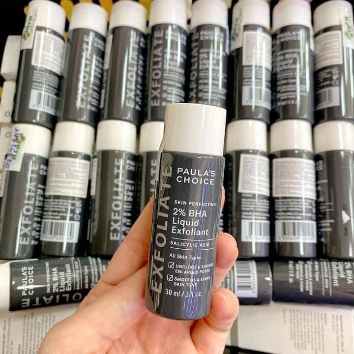 Dung Dịch Tẩy Da Chết Paula’s Choice BHA 2% 30ml Skin Perfecting 2% BHA Liquid xả kho