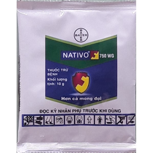 Thuốc trừ bệnh Nativo 750WG 10gr