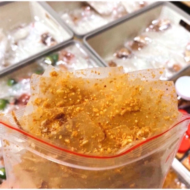 [Mã 156FMCGSALE hoàn 8% đơn 500K] 500g (tặng muối) Bánh tráng mỏng tỏi muối nhuyễn.Tặng thêm bịch muối Nhuyễn
