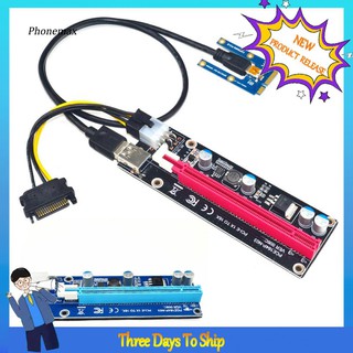 Bảng mạch nối mini PCI-E tới thẻ đồ họa ngoài PCI-E x16 + cáp USB cho laptop