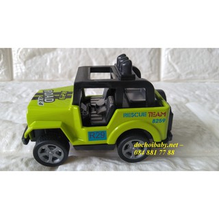 ĐỒ CHƠI  NỘ 4 XE JEEP BẰNG SẮT