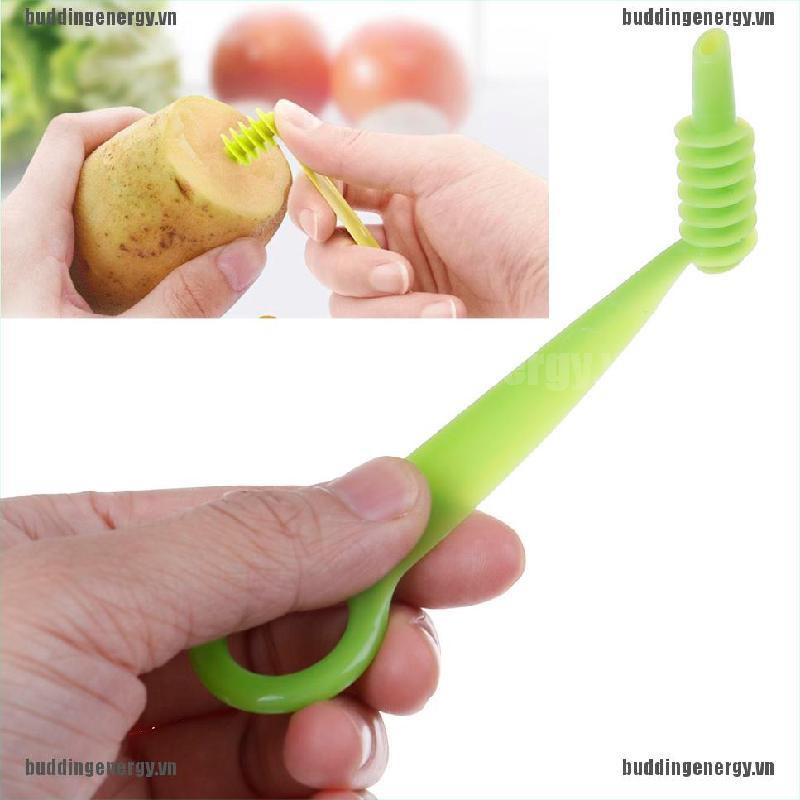 1 Dụng Cụ Cắt Rau Củ Hình Xoắn Ốc Bằng Nhựa