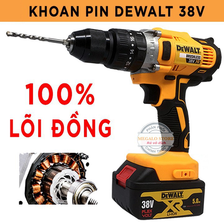 Máy Khoan Pin Dewalt 36V 3 Chức Năng