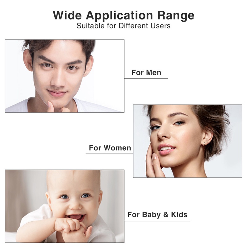 Máy cạo lông mày mini đa năng bằng điện không gây đau an toàn tiện dụng cho nữ