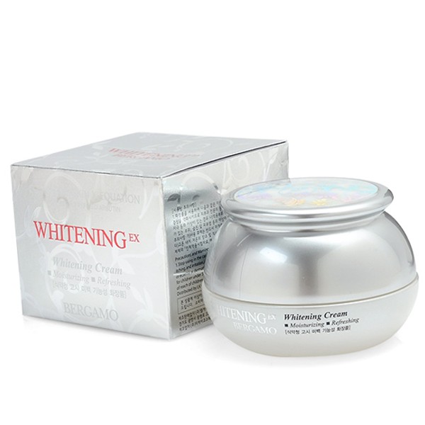 Kem dưỡng trắng giảm tàn nhang Bergamo Whitening Ex Cream Hàn Quốc 50ml