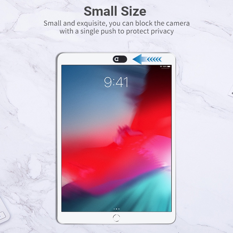 Miếng Dán Webcam Bằng Kim Loại Siêu Mỏng Chống Trượt Chống Bụi Thông Dụng Cho Laptop / PC / Macbook