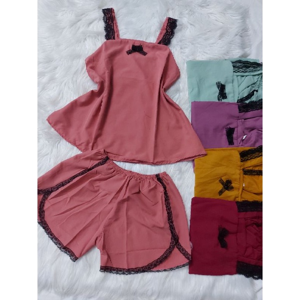 ❤️❤️❤️ KHUYẾN MÃI GIÁ SỐC ❤️❤️❤️ BỘ ĐÙI DÂY VIỀN REN DỄ THƯƠNG FREESIZE, BỘ ĐÙI MẶC NHÀ CHO NỮ (Hình thật) | BigBuy360 - bigbuy360.vn