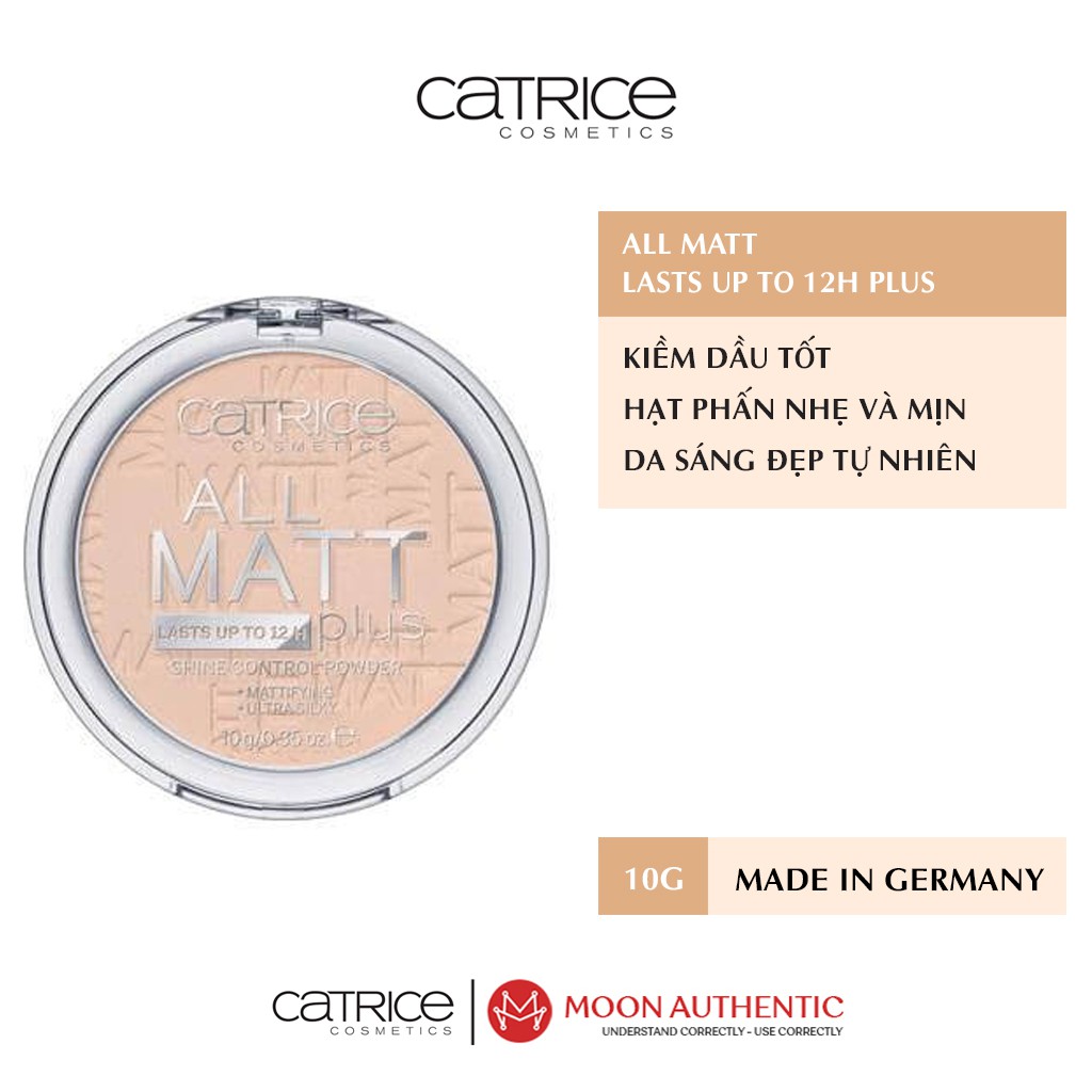 Phấn Phủ Nén CATRICE All Matt Plus Shine Control Powder