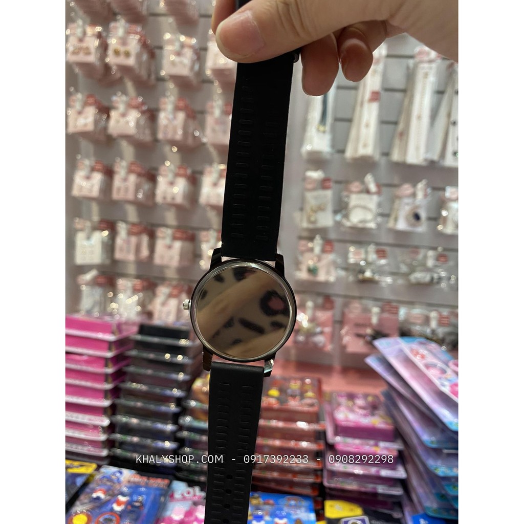 Đồng hồ tròn kim đeo tay hình Kimetsu (Thanh gươm diệt quỷ) màu đen siêu hot cho các bé | BigBuy360 - bigbuy360.vn