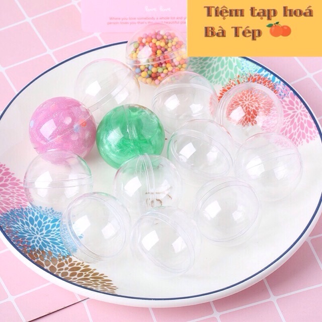 HŨ ĐỰNG SLIME HÌNH TRÒN 20ML