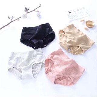 🎌 Combo 5 Quần lót Nữ Kháng Khuẩn Quần Chip Nâng Mông Túi Zip Hàng Chuẩn Xuất Nhật