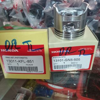 Bộ Pít tông ( Piston ) + Bạc (xéc măng) Dream Thái STD ... CHÍNH HÃNG HONDA