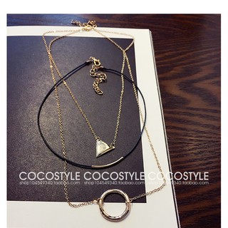 Vòng Cổ Choker Layer 3 Tầng