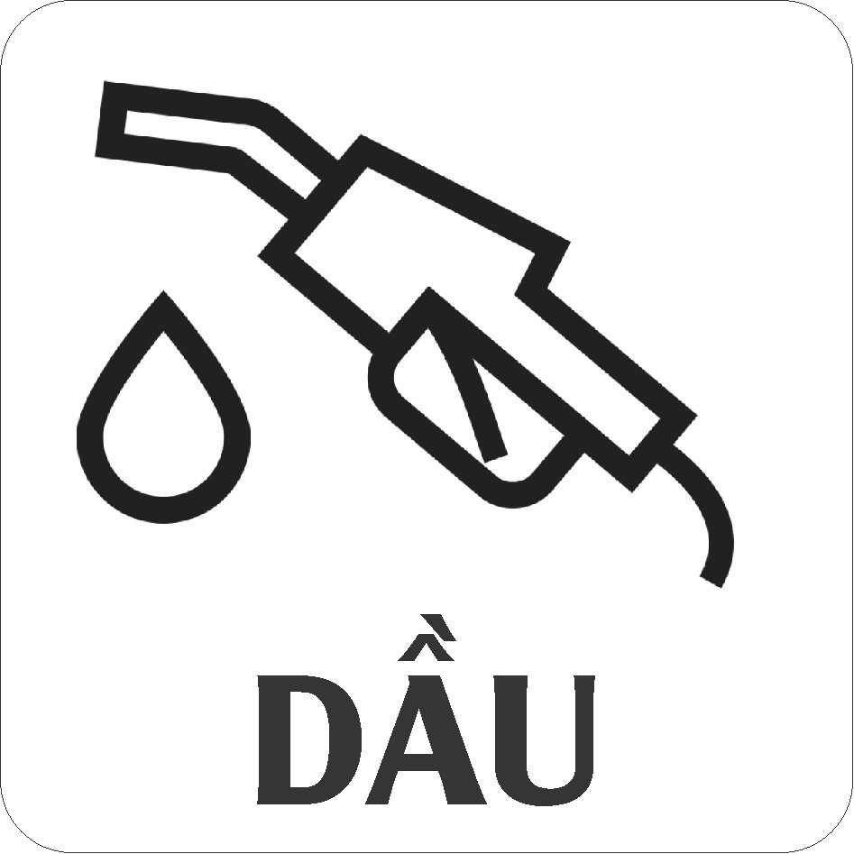 Miếng dán xe hơi phân biệt xăng dầu, Decal phân biệt xăng dầu cho oto, xe 4 chỗ, xe du lịch oil-2