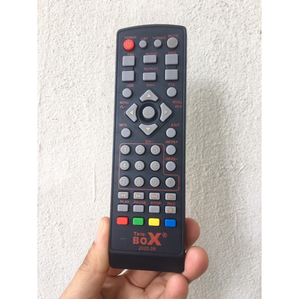 Điều khiển đầu thu kỹ thuật số Telebox,Remote đầu kỹ thuật số TvBox T201