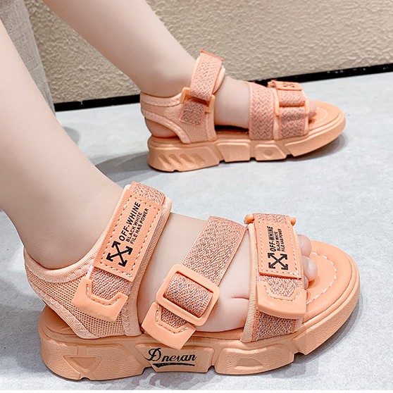 Sandal Trẻ Em Bé Gái Quai Hậu Siêu Nhẹ Cho Bé Từ 4-9 Tuổi Đế Mềm Kháng Khuẩn ( 3106 )