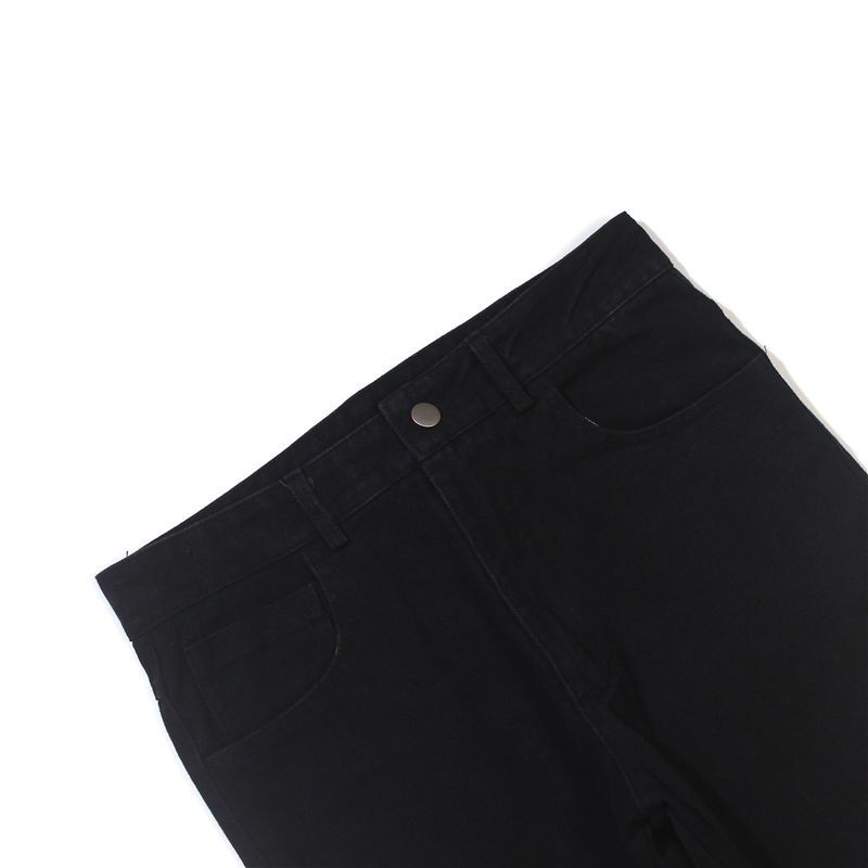 Quần Dài Denim Phối Khóa Kéo Phong Cách Đường Phố Âu Mỹ Cá Tính Cho Nam