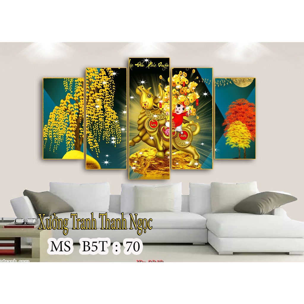 Set 5 tranh tráng gương 💥GIÁ GỐC TẠI XƯỞNG💥 tranh treo tường phong cách hiện đại sang trọng | BigBuy360 - bigbuy360.vn