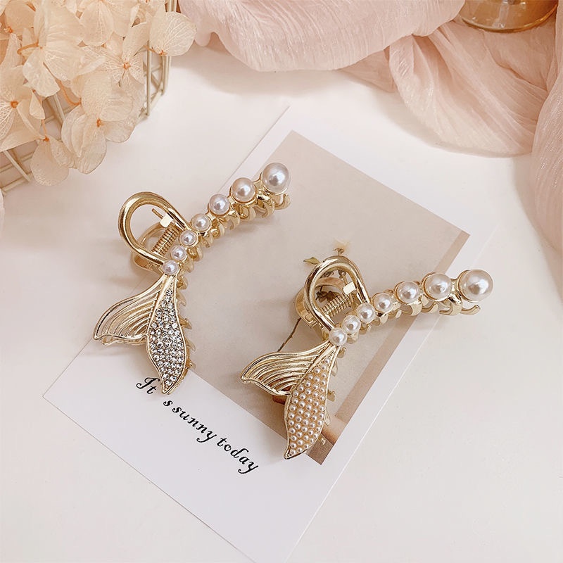 Kẹp tóc cỡ lớn phong cách Hàn Quốc dễ thương cho nữ