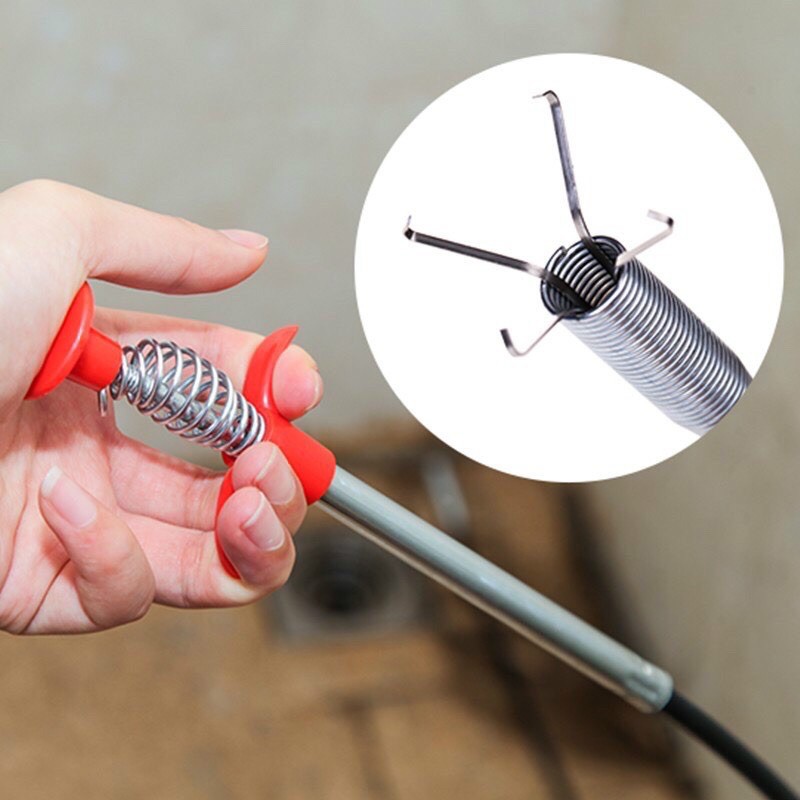 Cây gấp rác thông cống chống nghẹt, Cây Gắp Rác Thông Cống inox Siêu Tiện Lợi 60cm
