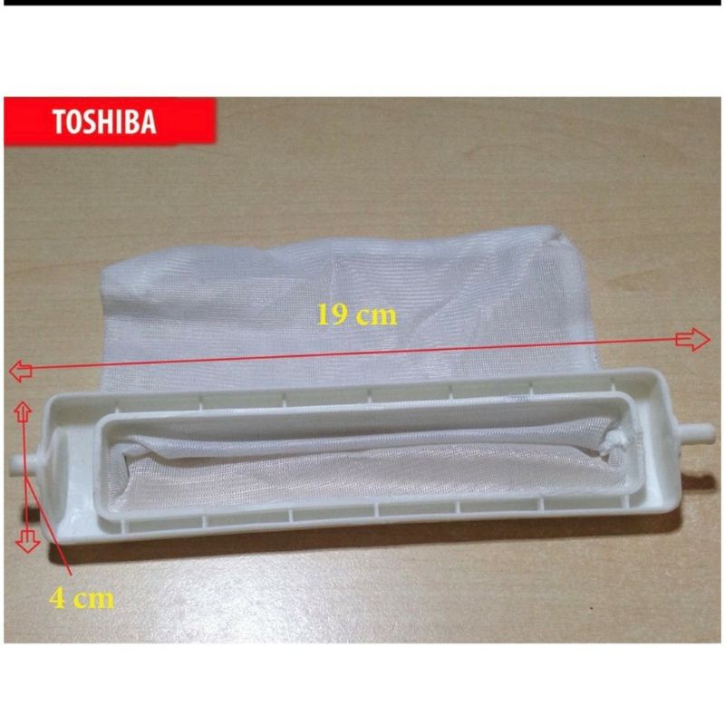 combo 10 túi lọc rác máy giặt Toshiba