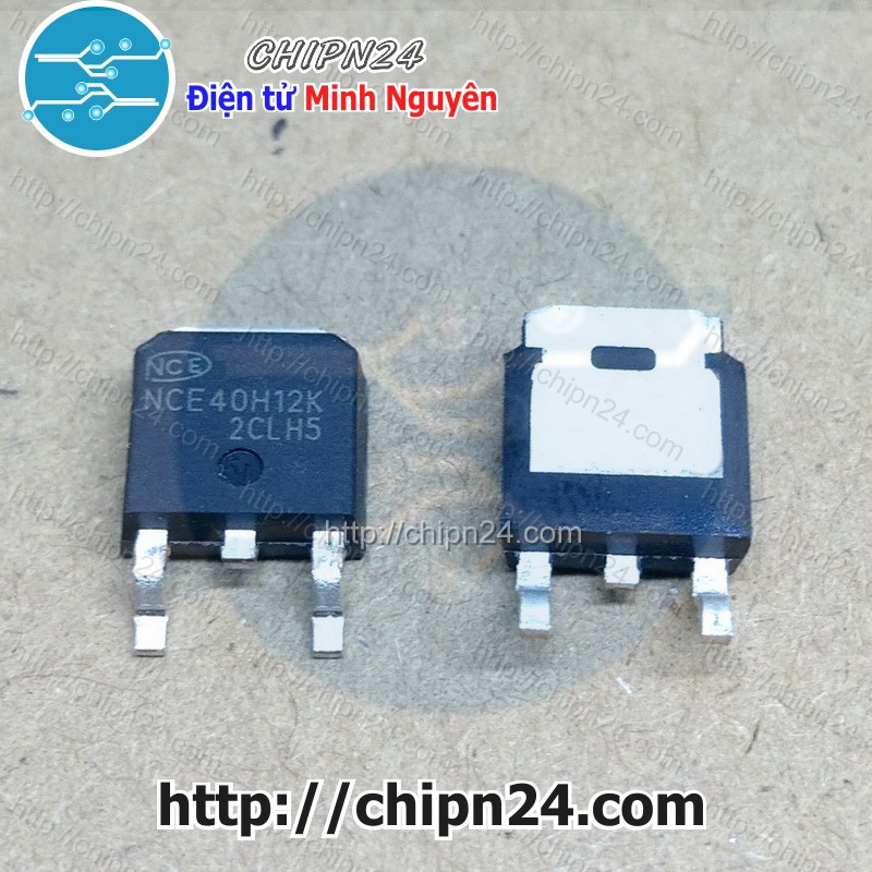 [1 CON] MOSFET Dán NCE40H12 TO-252 120A 40V Kênh N (SMD Dán) (NCE40H12K 40H12)