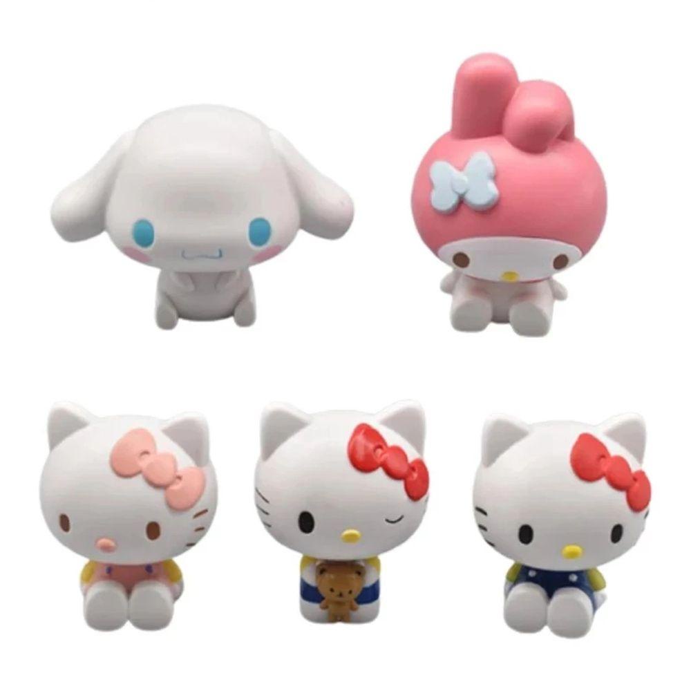 Mô Hình Mèo Kitty Xinh Xắn Trang Trí Bánh Kem
