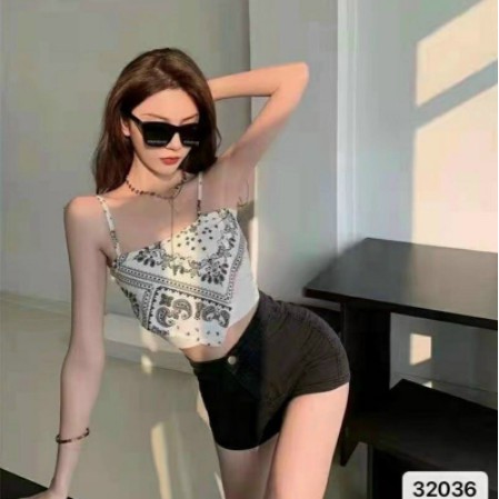 Áo hai Dây Yếm Xinh - Áo Bra  bra hai dây khăn yếm lụa có đệm ngực cao cấp cực xinh xắn