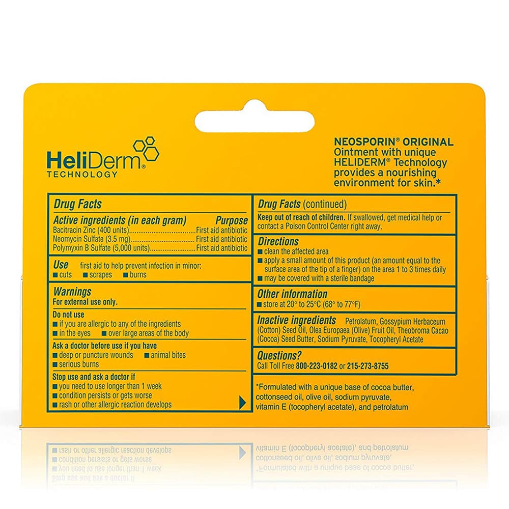 Kem mỡ hỗ trợ làm lành vết thương Neosporin Original Ointment 14.2g