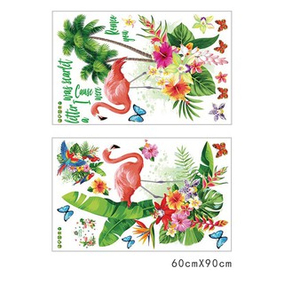 Decal Đôi Uyên Ương Hồng SK2024AB