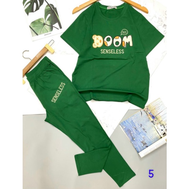 Bộ thun cotton thêu  cao cấp 40_65kg
