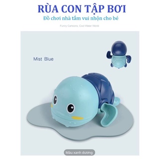 Set 3 rùa mini thả bồn tắm