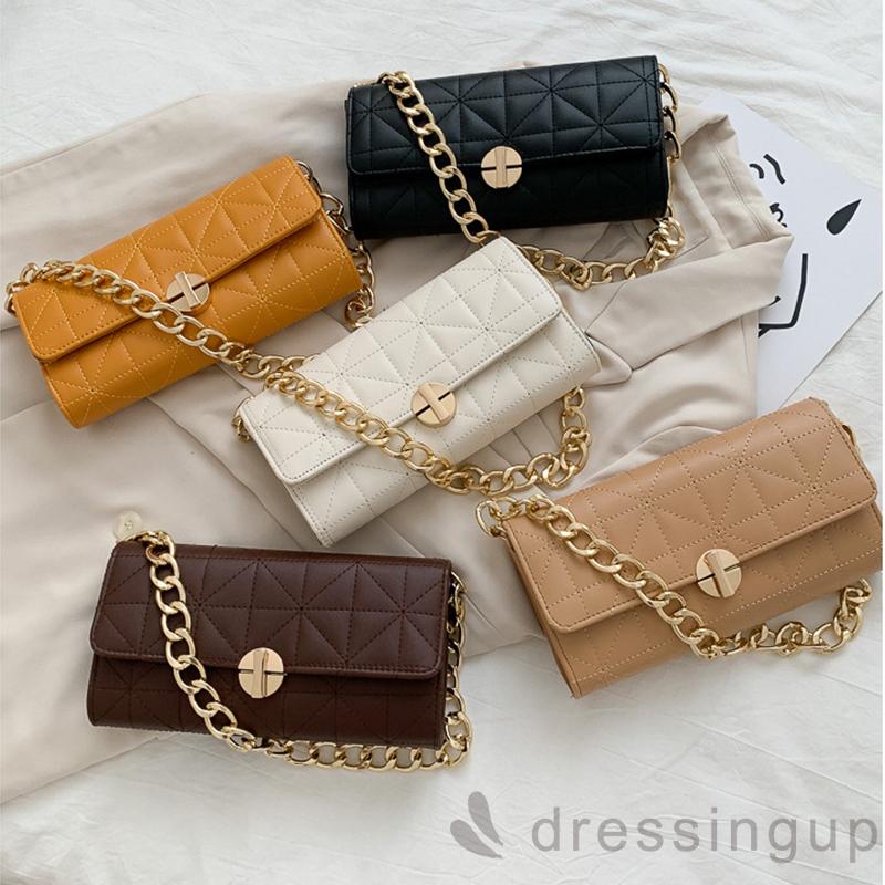 Túi Xách Có Khóa Kim Loại Thiết Kế Sang Trọng Cho Nữ