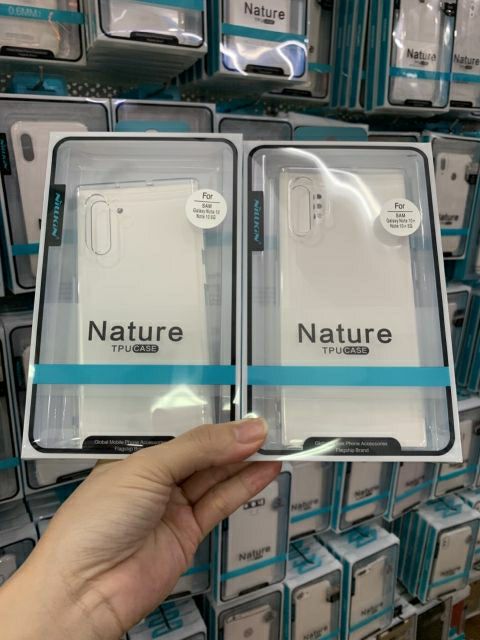 Ốp lưng dẻo Samsung Note 10 plus hiệu Nillkin Trong suốt