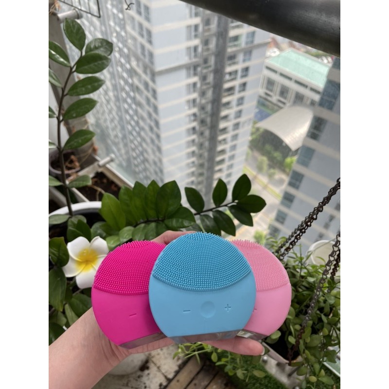 Máy Rửa Mặt Forever fullbox Làm Sạch Sâu, Massage Giúp Da Hết Bụi Bẩn, Tế Bào Chết