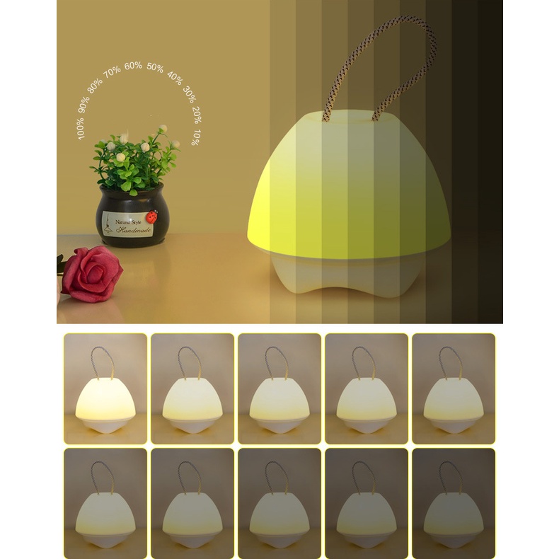 Đèn ngủ có dây treo, xách tiện lợi